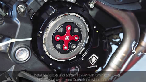 Ducabike Clear Clutch Cover and Hydraulic Clutch Conversion