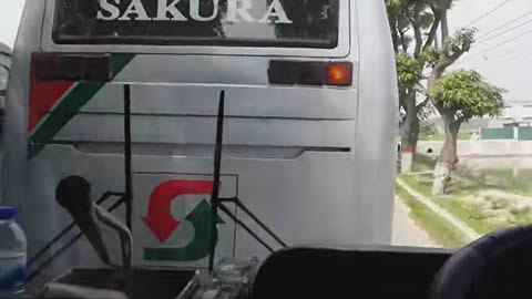 Thrilling Bus Driving in Bangladesh