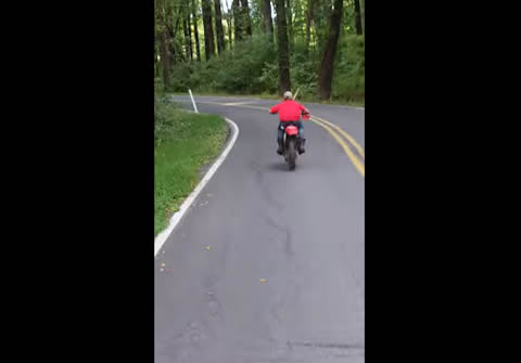 Bouncy Motorcycle Ride
