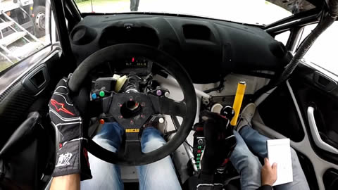Raphael Astier test Ford Fiesta wrc