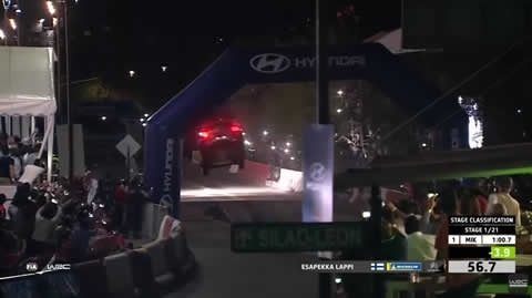 WRC - Rally Guanajuato México 2019 Lappi on SS1
