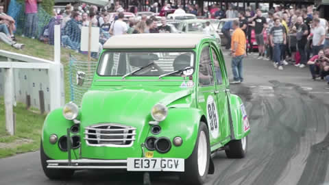 Citroen 2CV with Supercharged BMW GS1200 Swap