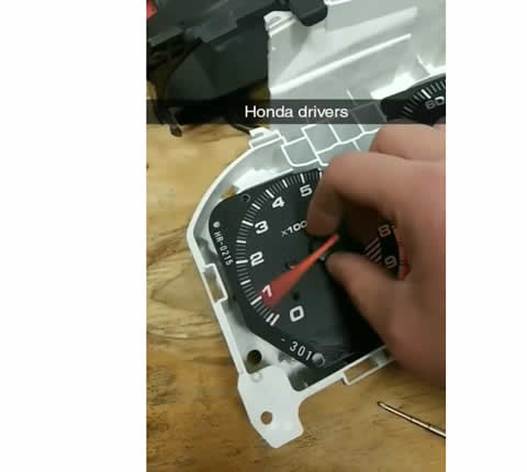 How a Tachometer Sounds in a Honda Civic