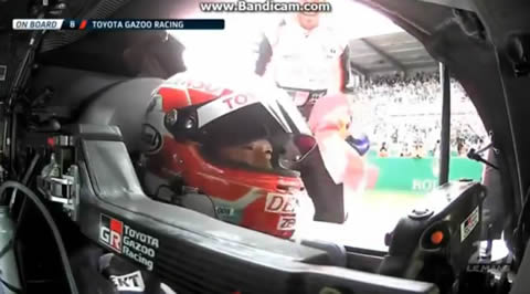 Fernando Alonso 24hrs Lemans Victory lap With Car No 8 - 2018