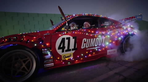 Ferrari Powered Toyota Santa Sled