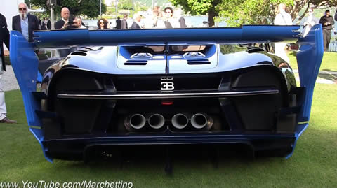Bugatti Vision GT LOUD Exhaust Sound