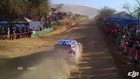 DJI - WRC Mexico 2016