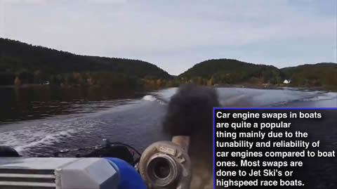 Boats Fitted With Insane Car Engines