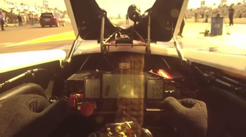 Ride along with Top Fuel driver