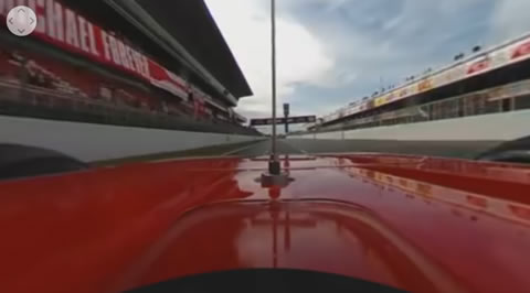 Vettel's Unofficial Record Lap - in 360