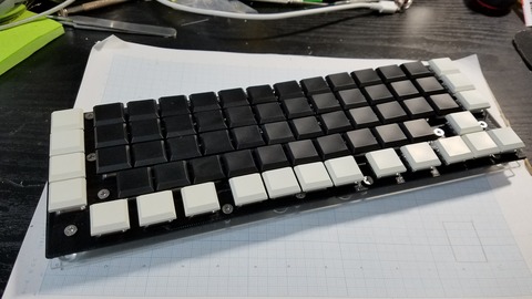 自作キーボード ロープロファイル 委託】Teihai70H