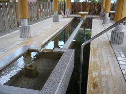 熊野市紀和鉱山資料館足湯