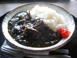 イカ墨カレー