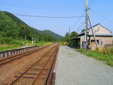 宗谷本線・雄信内駅 ホーム2006