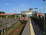 根室本線・厚岸駅ホーム