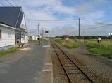 根室本線・厚床駅ホーム