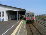 根室本線・根室駅ホーム