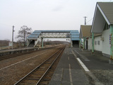早来駅ホーム