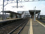 千歳線・サッポロビール庭園駅ホーム