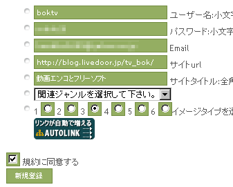 SEO、登録内容