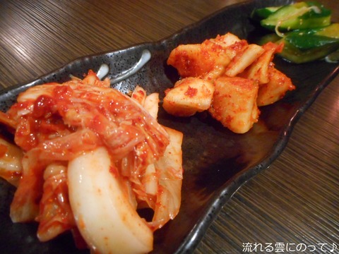 キムチ盛り合わせ