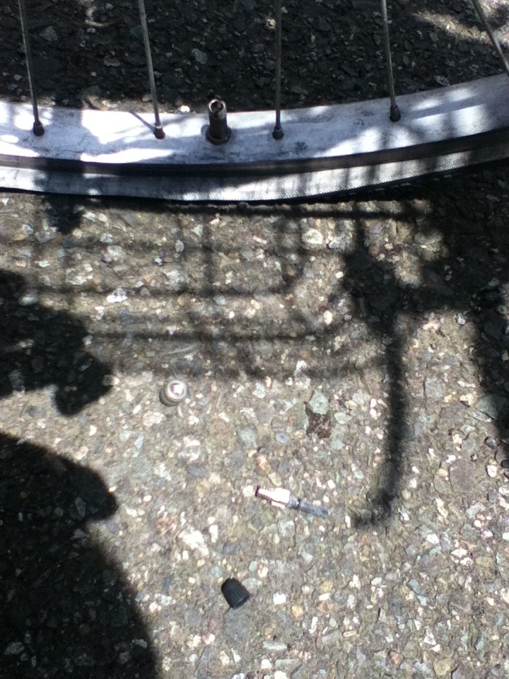 でできる自転車のパンク修理 ...