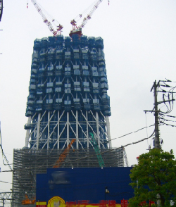 スカイツりー建設中
