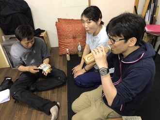 キムサトくんと池ちゃんと秀ちゃん