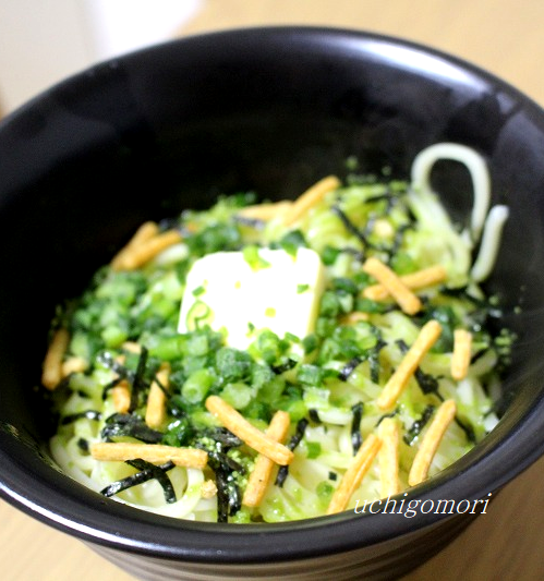 お茶漬けパスタ