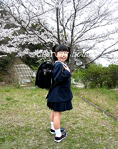 ユウさん入学式