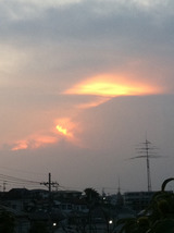 110814夕焼け2