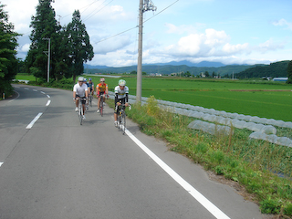 大石田ツーリング帰り道