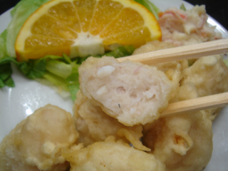 佐渡「湖月」イカだんごUP