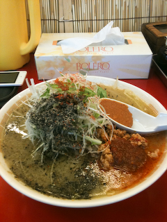 20100211「東雲亭」辛味噌ねぎラーメン