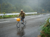 とうかいサイクリング秋篇3日目_雨中走行の隊長