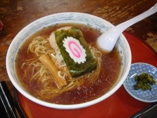 「峠の餅屋」ラーメン