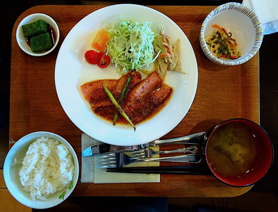 ベーコンステーキ・ランチ