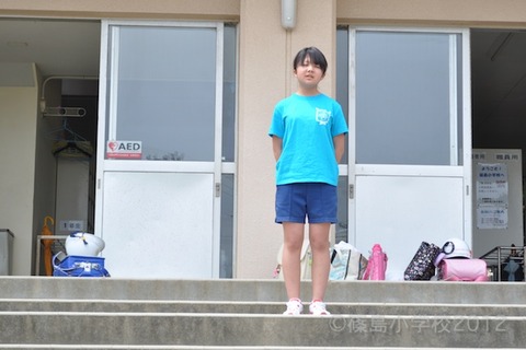 篠島小学校_篠島ウミガメ隊_ゴミ拾い_前浜_2012-05-17 13-22-34
