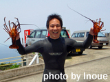 イセエビ獲ったどー!