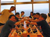 御蔵荘の夕食 乾杯