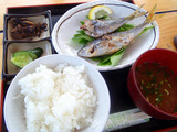 タカベの塩焼定食