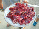 御蔵島産!初カツオのタタキ