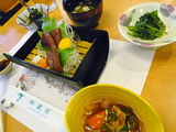 御蔵荘夕食 御蔵産カツオ