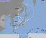 台風進路