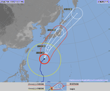 台風進路
