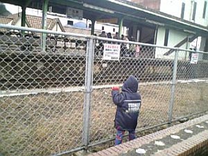 お見送り
