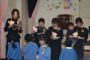 次男卒園式08