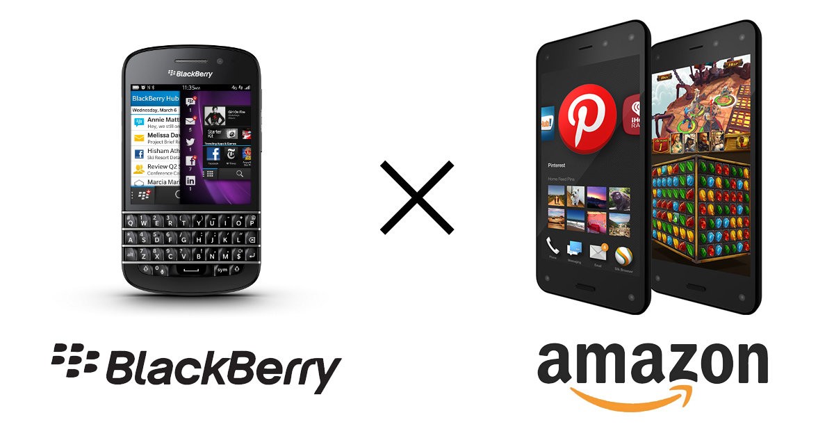 BlackBerryとAmazonが提携