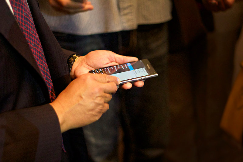 BlackBerry Passport画像