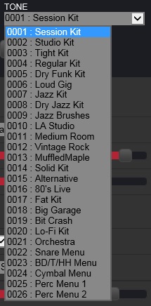 sn drum preset